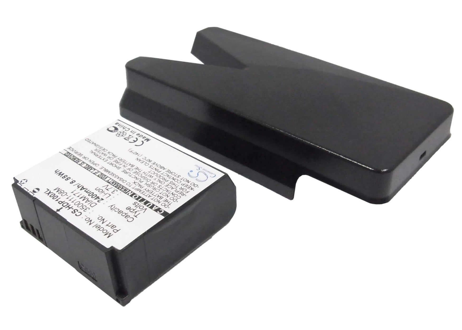 3.7V, 2400mAh, Li-ion Battery fits O2, Xda Diamond Pro, Xda Serra, 8.88Wh