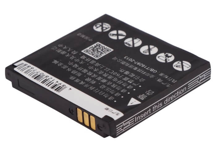 3.7V, 900mAh, Li-ion Battery fits Oppo, U539, 3.33Wh