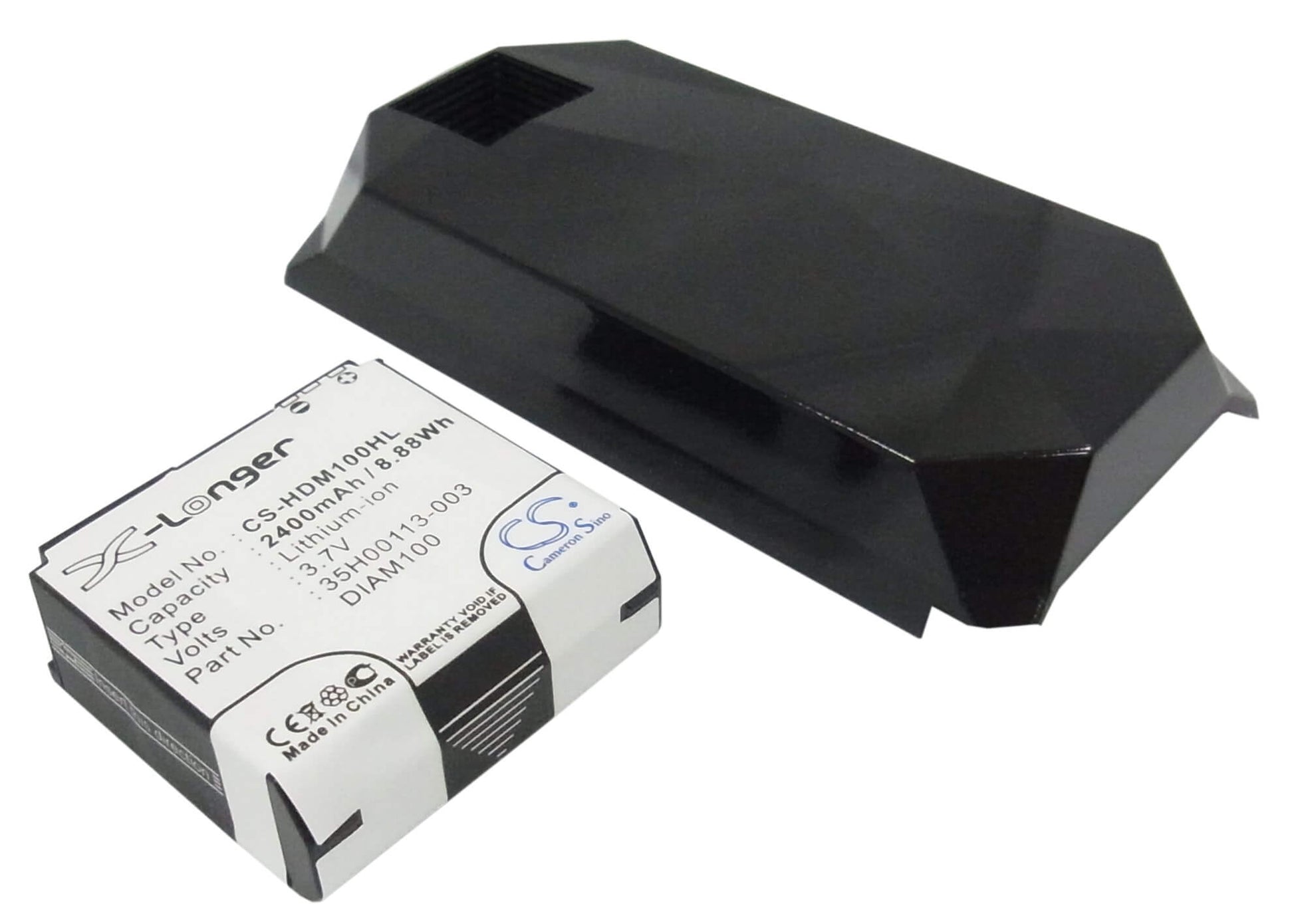 3.7V, 2400mAh, Li-ion Battery fits Htc, Diamond, Diamond 100, 8.88Wh