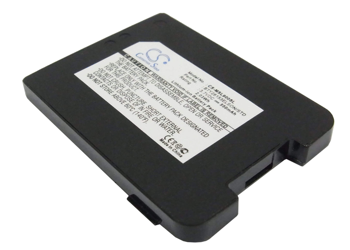 3.7V, 550mAh, Li-ion Battery fits Emporia, Elson Sl900, Elson Sl900a, 2.035Wh