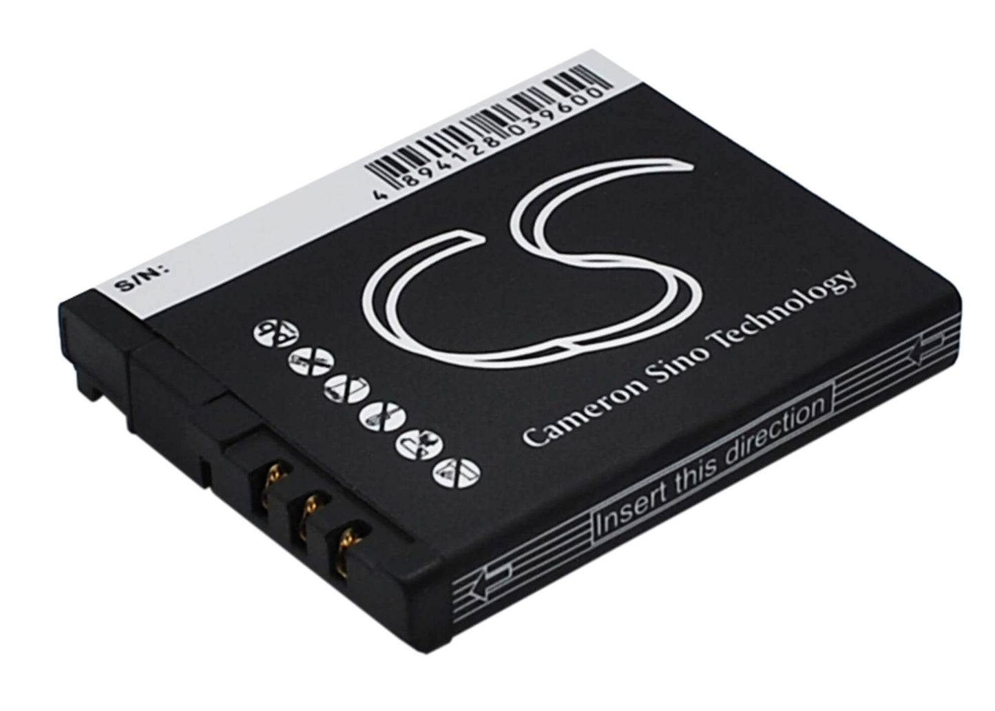 3.7V, 550mAh, Li-ion Battery fits Sharp, 003sh, Aqous Shot Sh003, 2.035Wh
