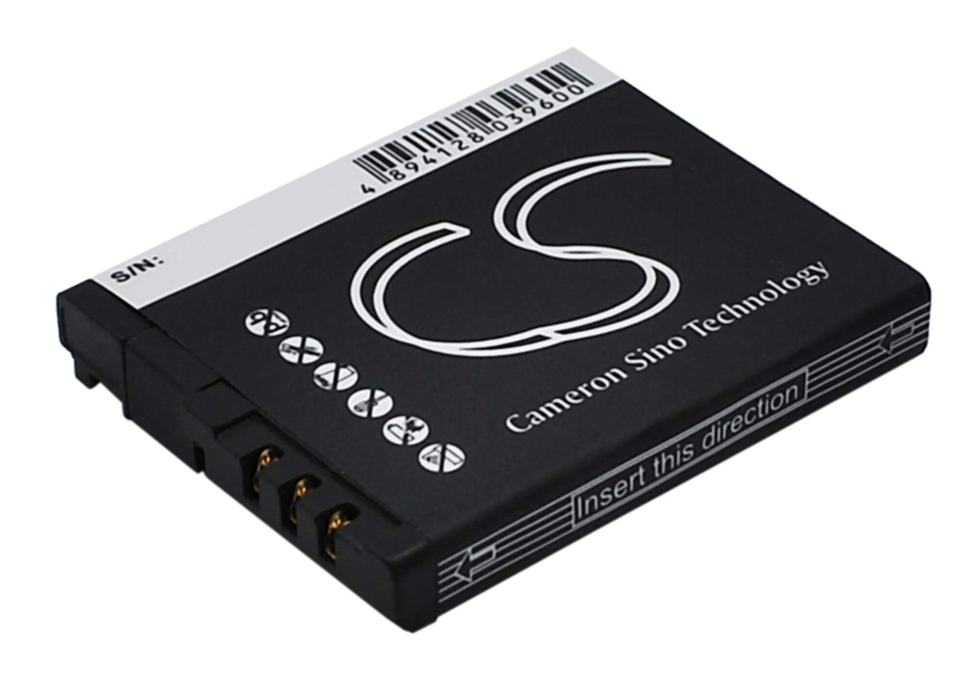 3.7V, 550mAh, Li-ion Battery fits Sharp, 003sh, Aqous Shot Sh003, 2.035Wh