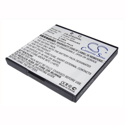 3.7V, 600mAh, Li-ion Battery fits Hagenuk, E20, 2.22Wh