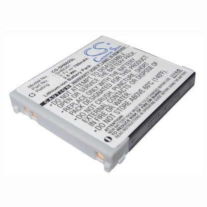 3.7V, 700mAh, Li-ion Battery fits Sharp, S602sh, V602sh, 2.59Wh