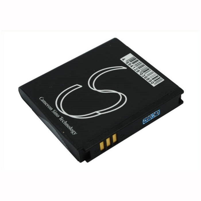 3.7V, 800mAh, Li-ion Battery fits Samsung, Reality U820, Sch-u820, 2.96Wh