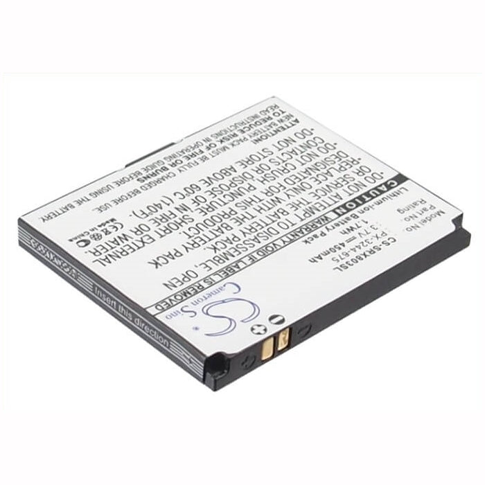3.7V, 450mAh, Li-ion Battery fits Simvalley, Pico Inox Rx-180, Pico Rx-80 V.3, 1.665Wh