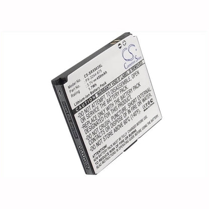 3.7V, 450mAh, Li-ion Battery fits Simvalley, Pico Inox Rx-180, Pico Rx-80 V.3, 1.665Wh