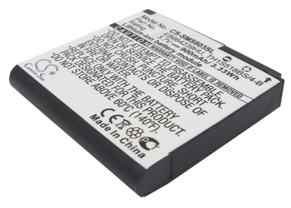 3.7V, 900mAh, Li-ion Battery fits Verizon, Reality, Sch-u370, 3.33Wh