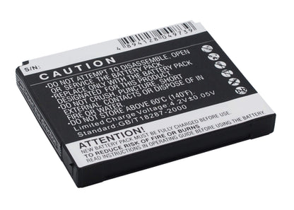 3.7V, 1500mAh, Li-ion Battery fits Sprint, Fury, 5.55Wh