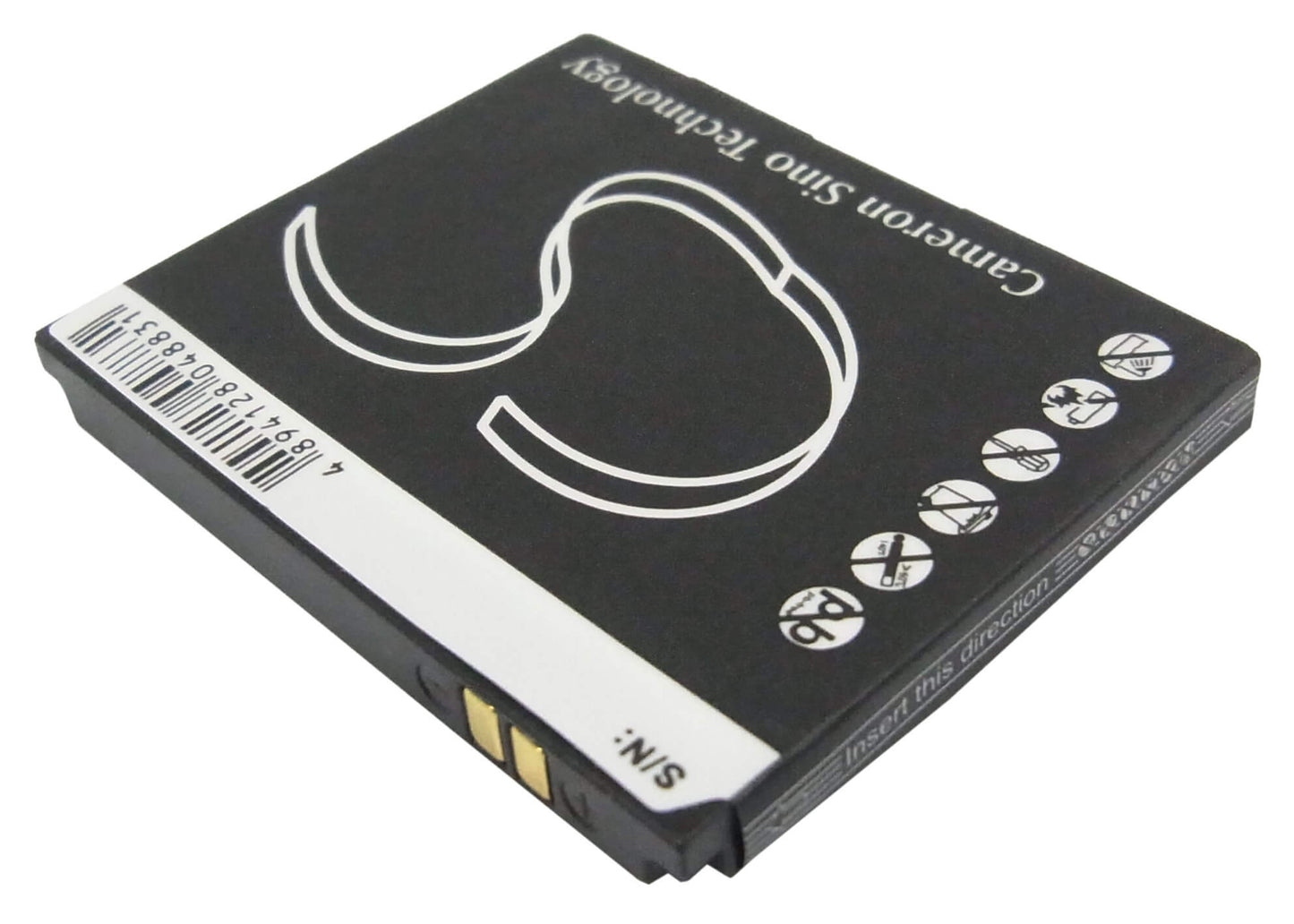 3.7V, 450mAh, Li-ion Battery fits Alcatel, Ot-c123, Ot-c123a, 1.665Wh