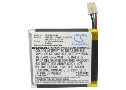 3.7V, 900mAh, Li-Polymer Battery fits Sony Ericsson, E10i, Xperia X10 Mini, 3.33Wh