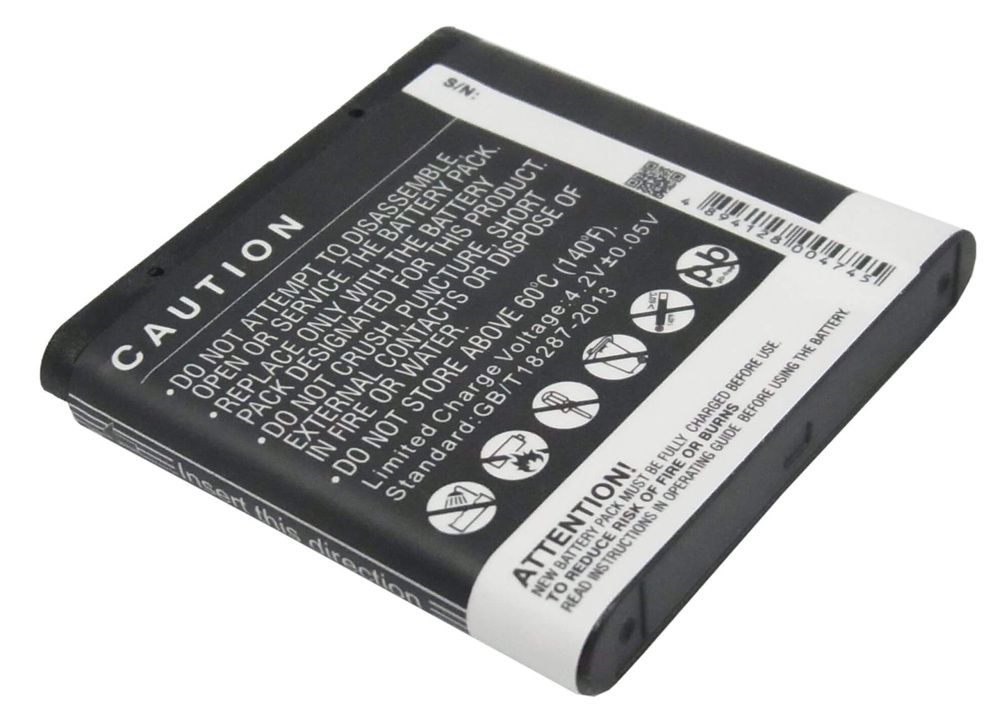 3.7V, 1100mAh, Li-ion Battery fits Mobiado, Lucido, Luminoso, 4.07Wh