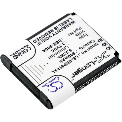 3.7V, 900mAh, Li-ion Battery fits Doro, Phoneeasy 618, 3.33Wh