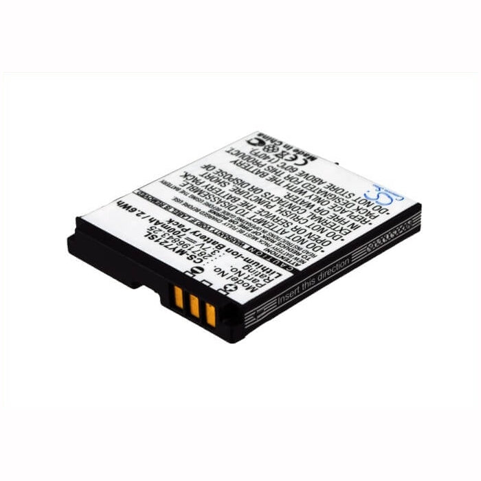 3.7V, 700mAh, Li-ion Battery fits Sagem, My721x, My721z, 2.59Wh