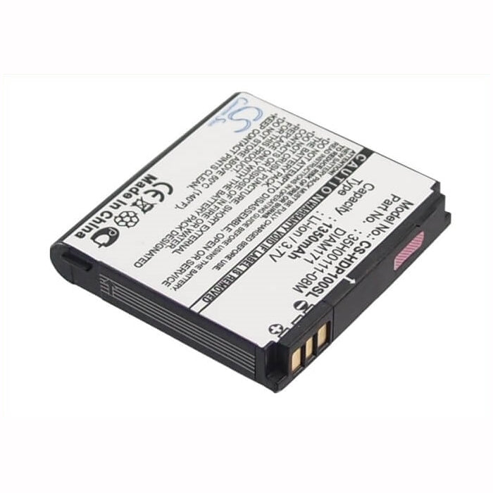 3.7V, 1350mAh, Li-ion Battery fits Dopod, S900c, Touch Pro, 4.995Wh