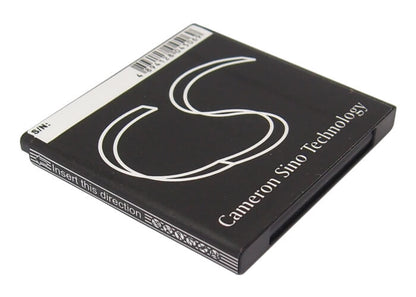 3.7V, 750mAh, Li-ion Battery fits Oppo, U521, 2.775Wh