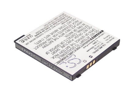3.7V, 550mAh, Li-ion Battery fits Elson, El550, 2.035Wh