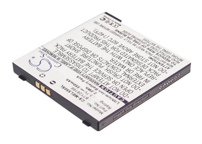 3.7V, 550mAh, Li-ion Battery fits Emporia, El550, 2.035Wh