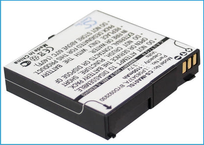 3.7V, 1100mAh, Li-ion Battery fits I-mate, Spl, 4.07Wh