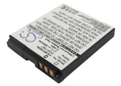 3.7V, 650mAh, Li-ion Battery fits Sagem, My200, My-200, 2.405Wh