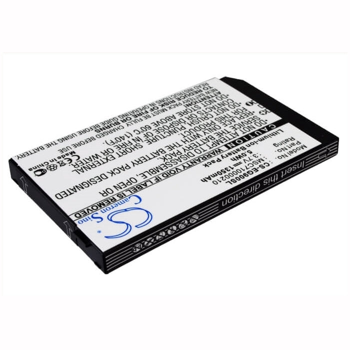 3.7V, 1350mAh, Li-ion Battery fits Softbank, X01t, 4.995Wh