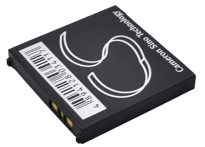 3.7V, 750mAh, Li-ion Battery fits Sharp, 940sh, 942sh, 2.775Wh