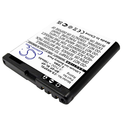 3.7V, 750mAh, Li-ion Battery fits Seecode, S40, 2.775Wh