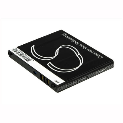 3.7V, 600mAh, Li-ion Battery fits Ntt Docomo, P-01b, P-02b, 2.22Wh