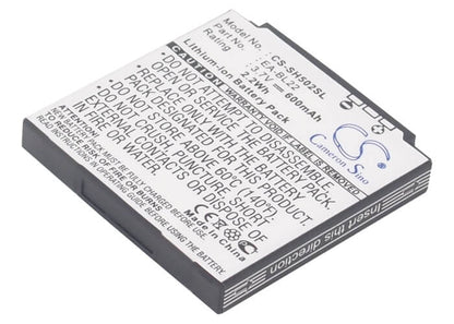 3.7V, 600mAh, Li-ion Battery fits Sharp, Sh5010c, Sh5018c, 2.22Wh