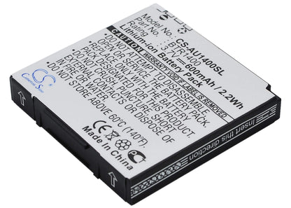 3.7V, 600mAh, Li-ion Battery fits Audiovox, Cdm-1400, Pcs-1400, 2.22Wh