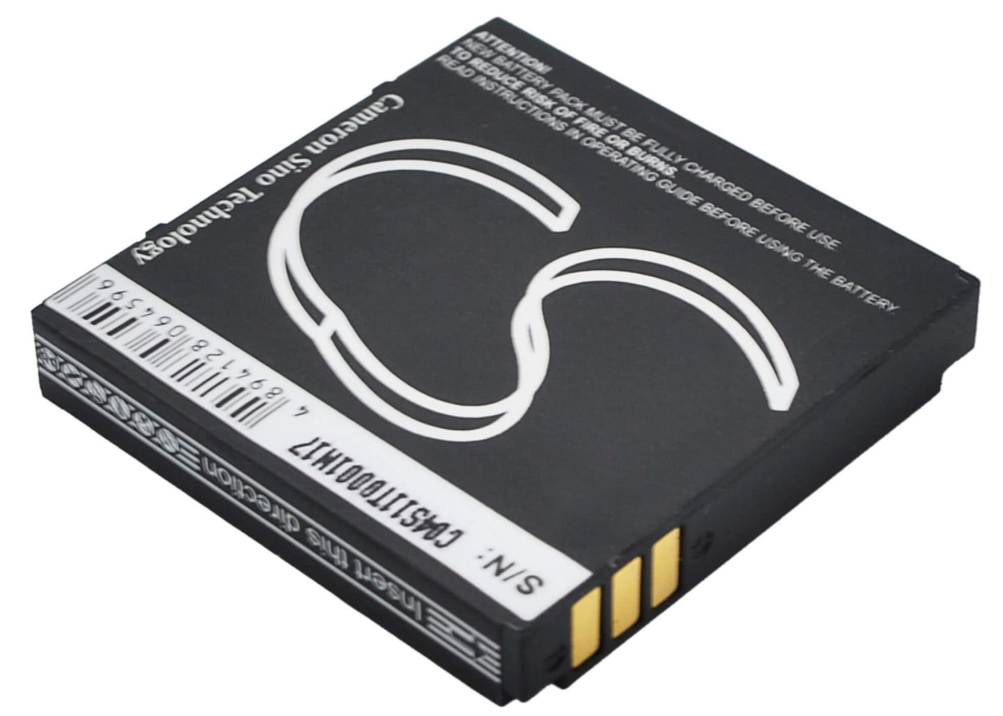 3.7V, 600mAh, Li-ion Battery fits Audiovox, Cdm-1400, Pcs-1400, 2.22Wh