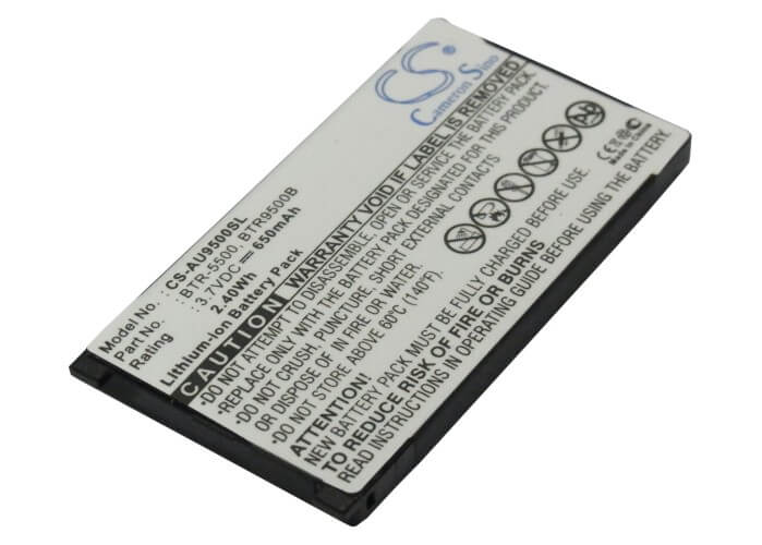 3.7V, 650mAh, Li-ion Battery fits Audiovox, Cdm-9500, 2.405Wh
