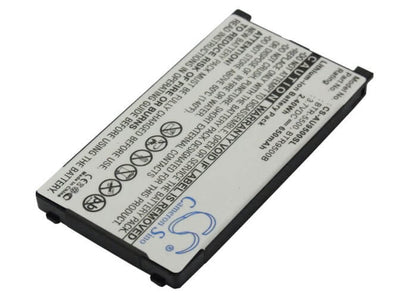 3.7V, 650mAh, Li-ion Battery fits Audiovox, Cdm-9500, 2.405Wh