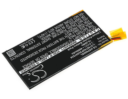 3.8V, 4000mAh, Li-Polymer Battery fits Amazing, P6, 15.2Wh