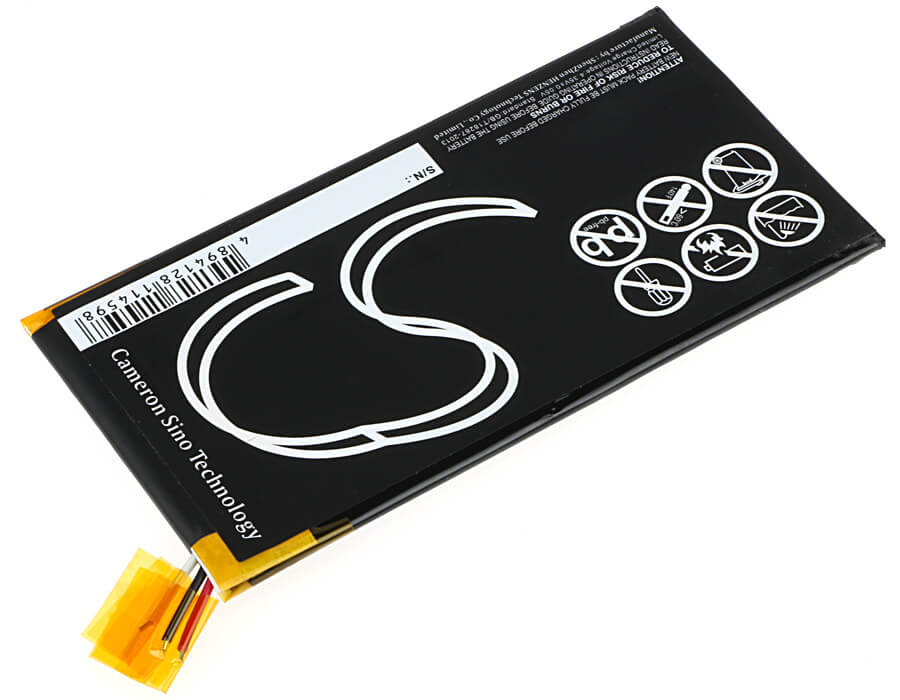 3.8V, 4000mAh, Li-Polymer Battery fits Amazing, P6, 15.2Wh