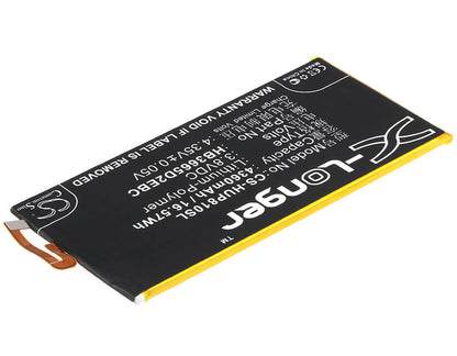 3.8V, 4360mAh, Li-Polymer Battery fits Huawei, Ascend P8 Max, Dav-703l, 16.568Wh