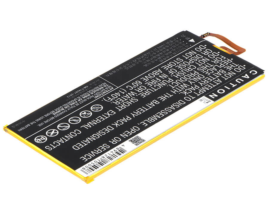 3.8V, 4360mAh, Li-Polymer Battery fits Huawei, Ascend P8 Max, Dav-703l, 16.568Wh