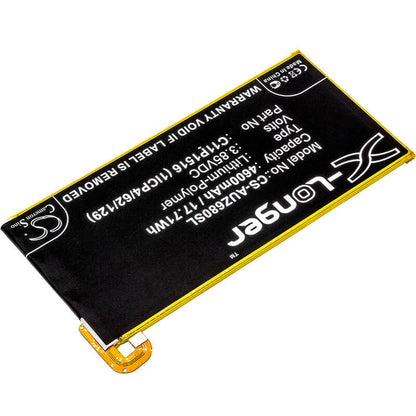 3.85V, 4600mAh, Li-Polymer Battery fits Asus, Zenfone 3 Ultra, Zenfone 3 Ultra Dual Sim, 17.71Wh