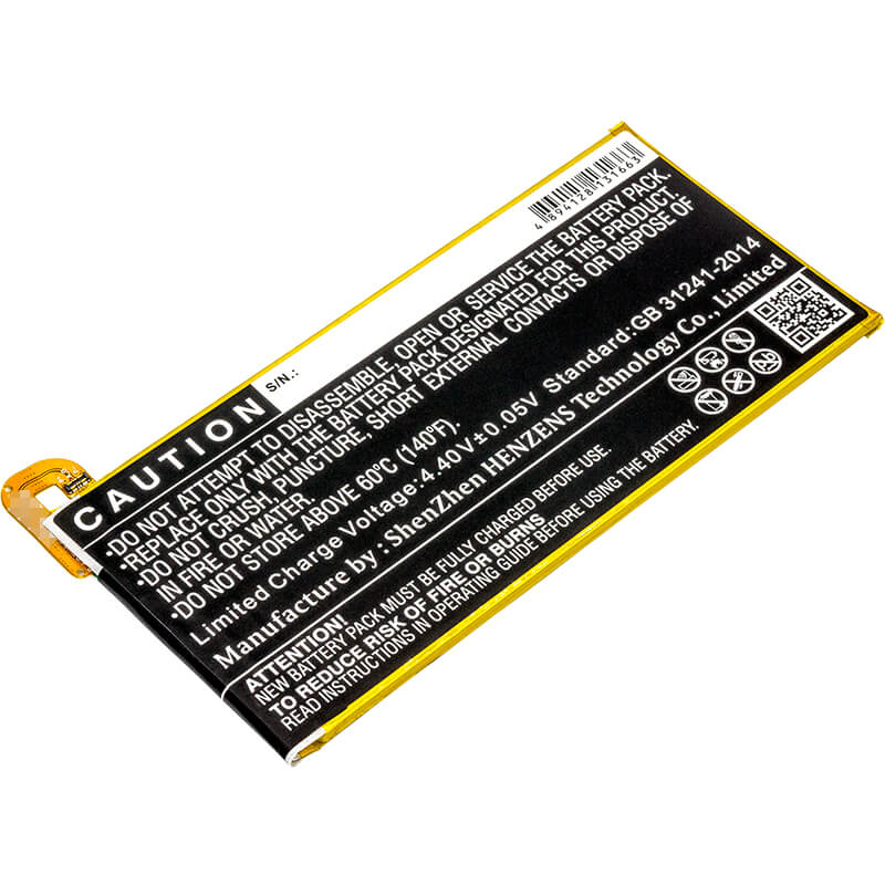 3.85V, 4600mAh, Li-Polymer Battery fits Asus, Zenfone 3 Ultra, Zenfone 3 Ultra Dual Sim, 17.71Wh