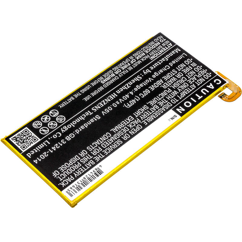 3.85V, 4600mAh, Li-Polymer Battery fits Asus, Zenfone 3 Ultra, Zenfone 3 Ultra Dual Sim, 17.71Wh