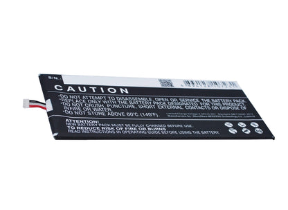 3.8V, 3000mAh, Li-Polymer Battery fits Blu, D700, D700a, 11.4Wh