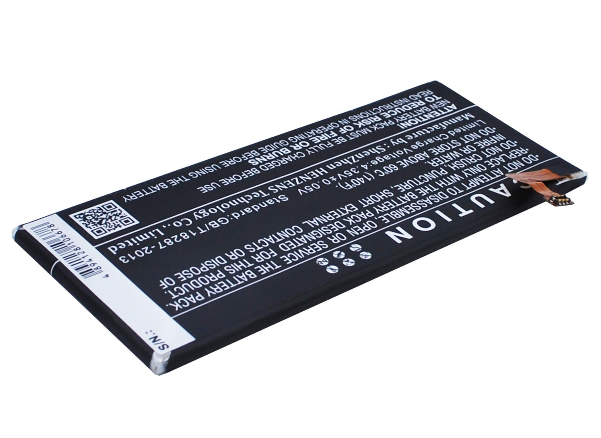 3.8V, 3200mAh, Li-Polymer Battery fits Zte, Grand M901c, Grand M901q, 12.16Wh