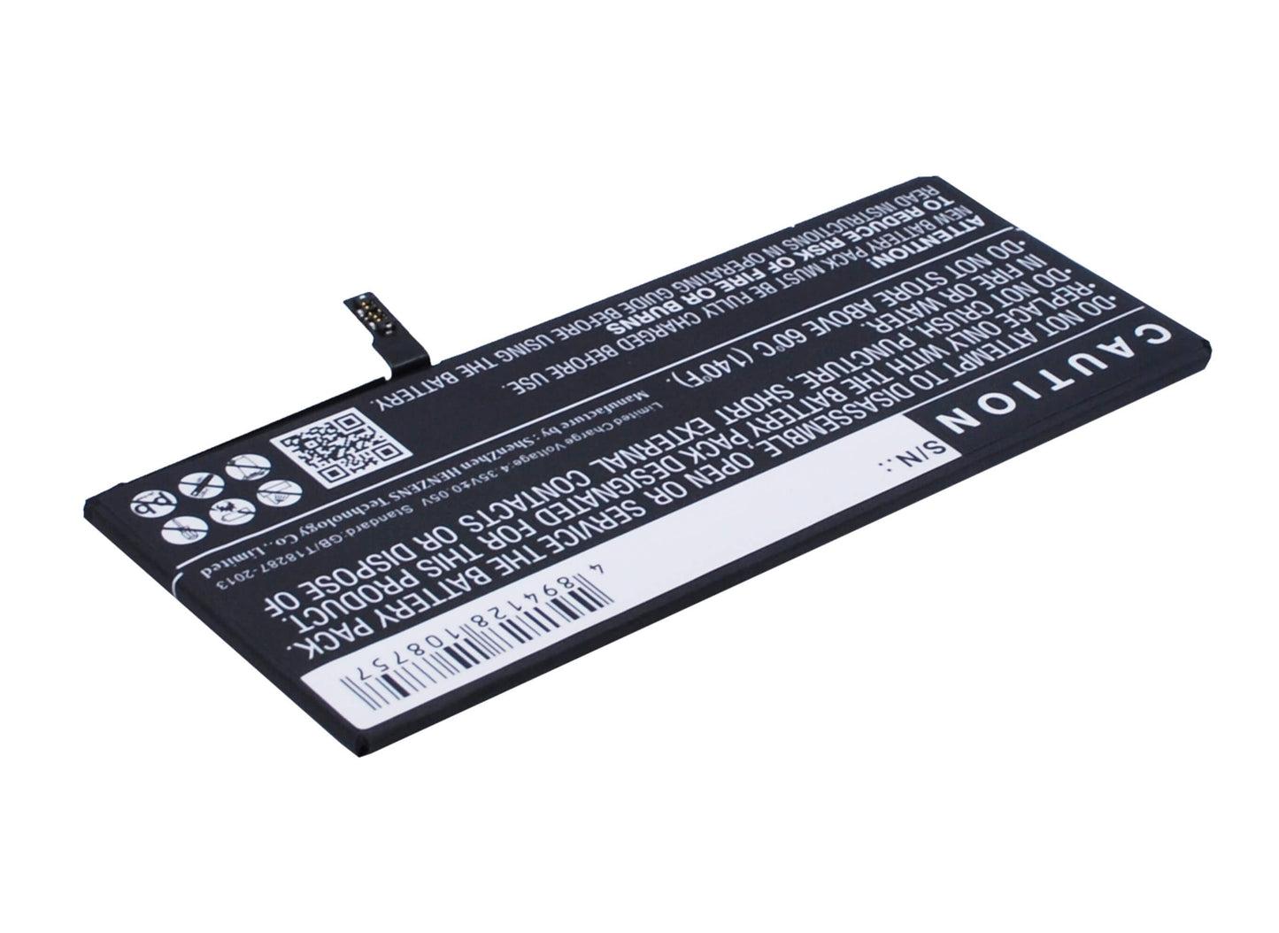 3.8V, 2750mAh, Li-Polymer Battery fits Apple, A1634, A1687, 10.45Wh