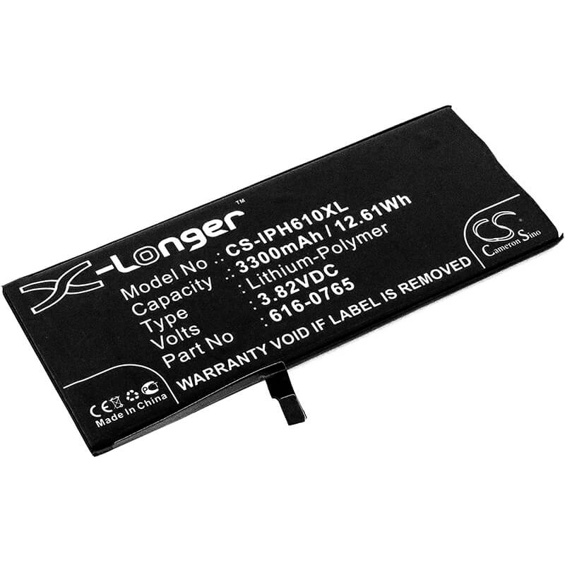 3.82V, 3300mAh, Li-Polymer Battery fits Apple, A1522, A1524, 12.606Wh