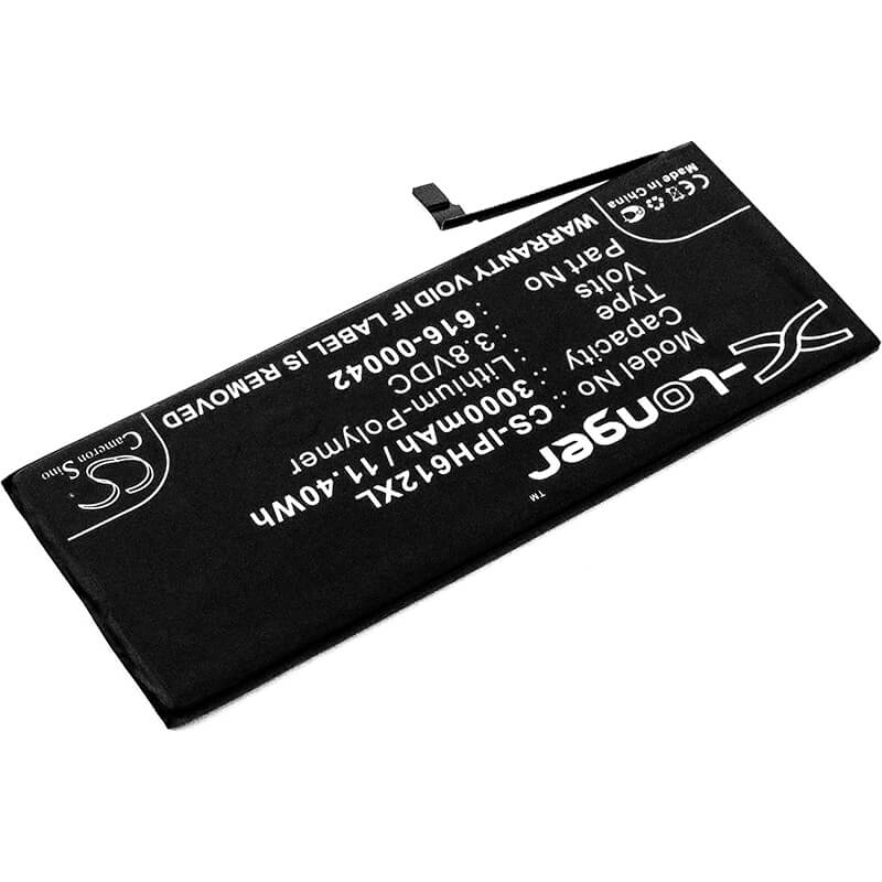 3.8V, 3000mAh, Li-Polymer Battery fits Apple, A1634, A1687, 11.4Wh
