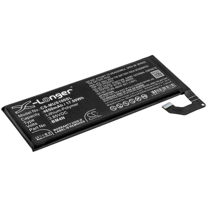3.85V, 4650mAh, Li-Polymer Battery fits Xiaomi, M2102j2sc, Mi 10, 17.9025Wh