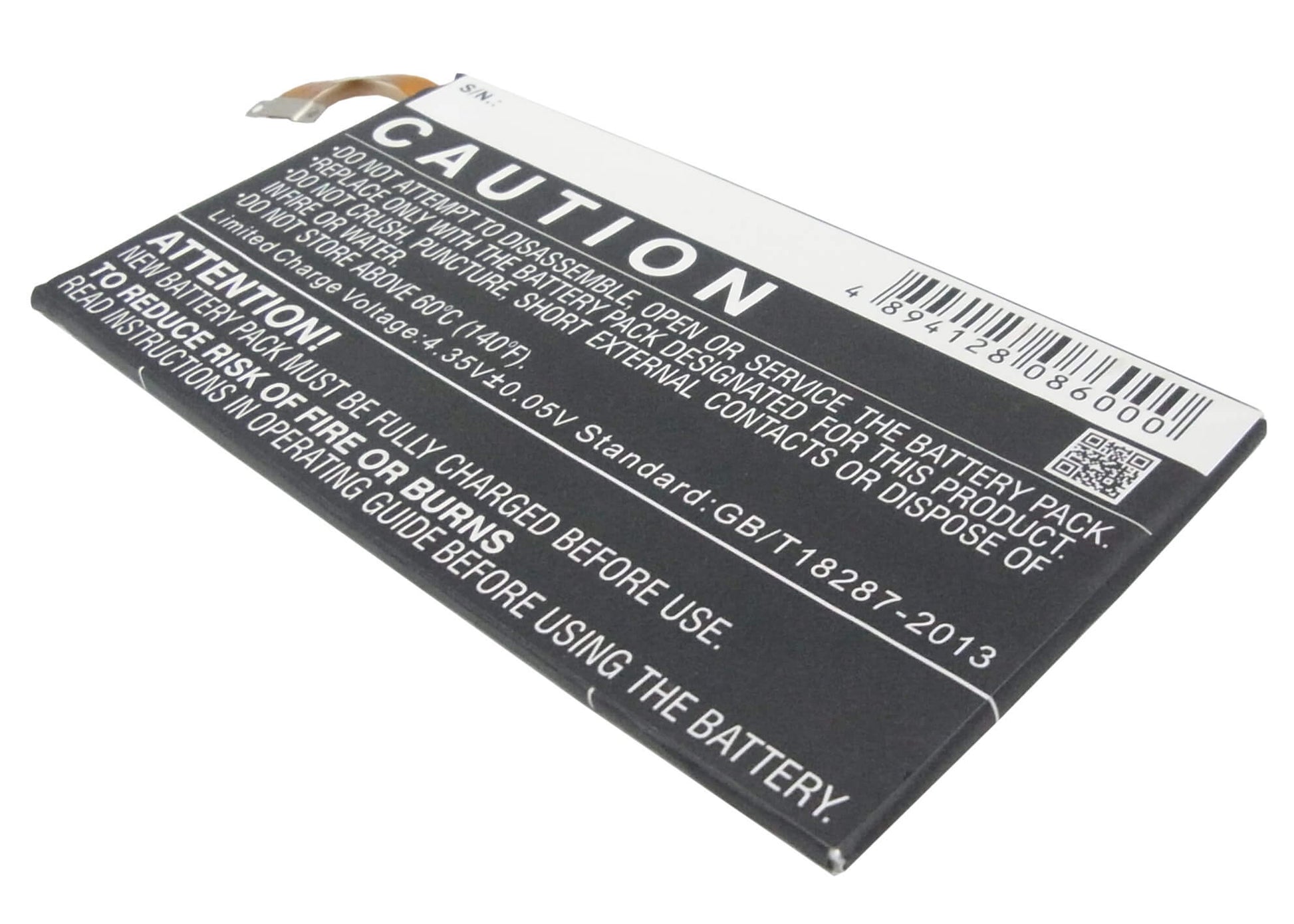 3.8V, 3300mAh, Li-Polymer Battery fits Htc, 803s, 809d, 12.54Wh