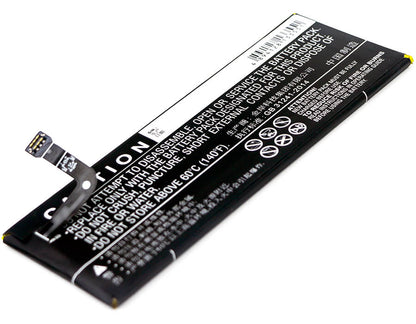 3.85V, 3000mAh, Li-Polymer Battery fits Gionee, Elife S8, Gn9011, 11.55Wh