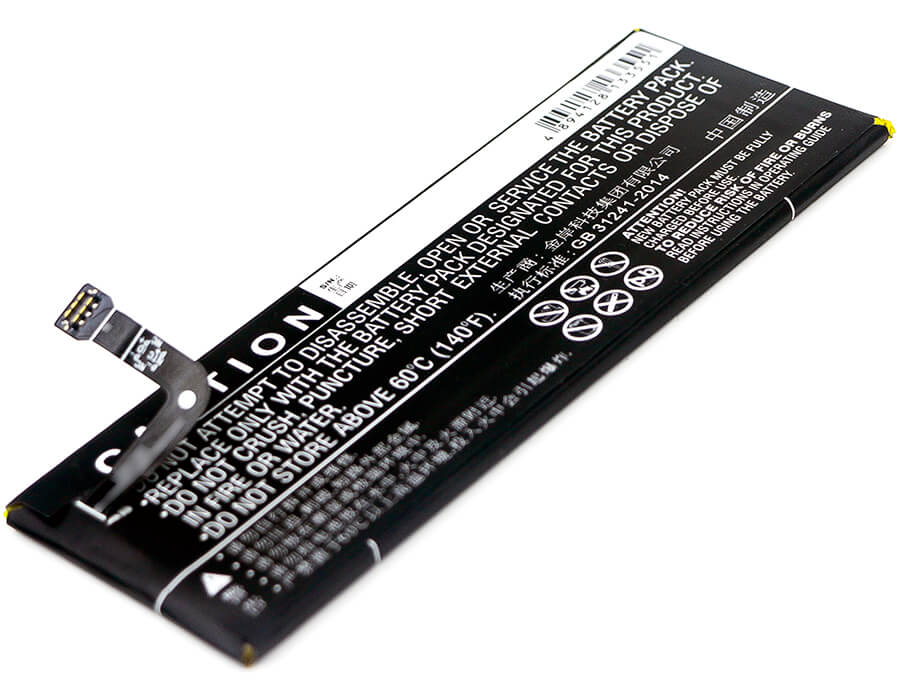 3.85V, 3000mAh, Li-Polymer Battery fits Blu, P0030uu, Pure Xr, 11.55Wh