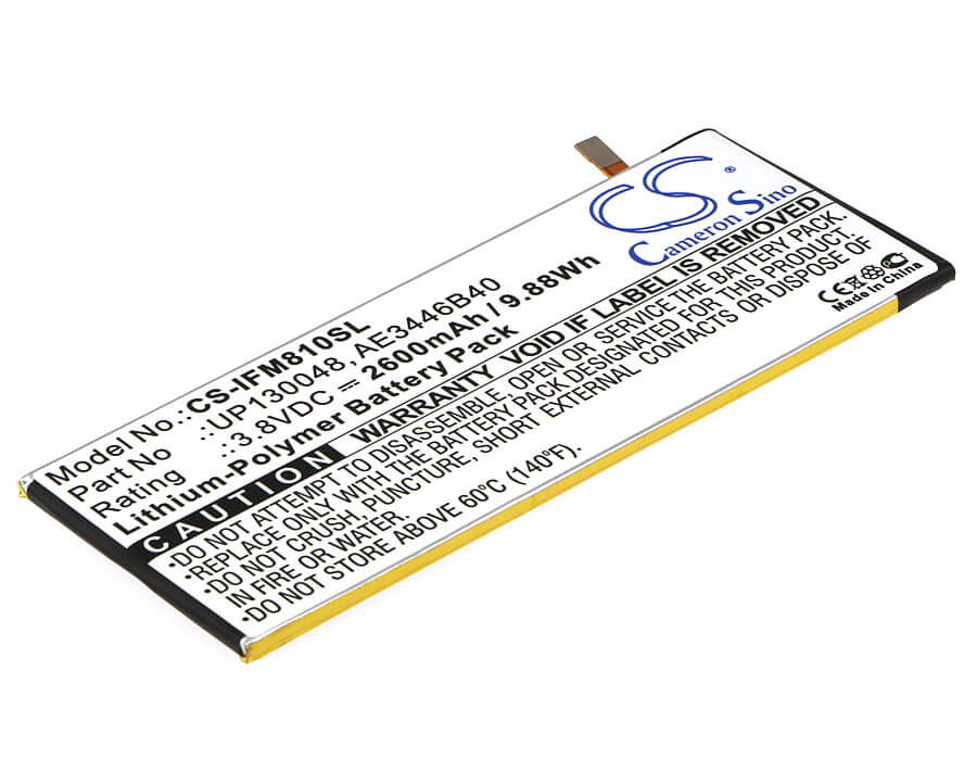 3.8V, 2600mAh, Li-Polymer Battery fits Infocus, M810, M810u M810t, 9.88Wh
